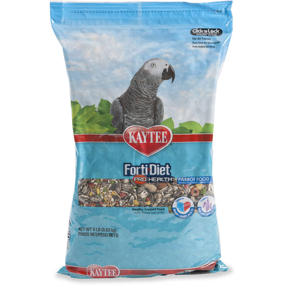 Kaytee Forti-Diet Pro Health Feather Health Parrot Food 8lb
