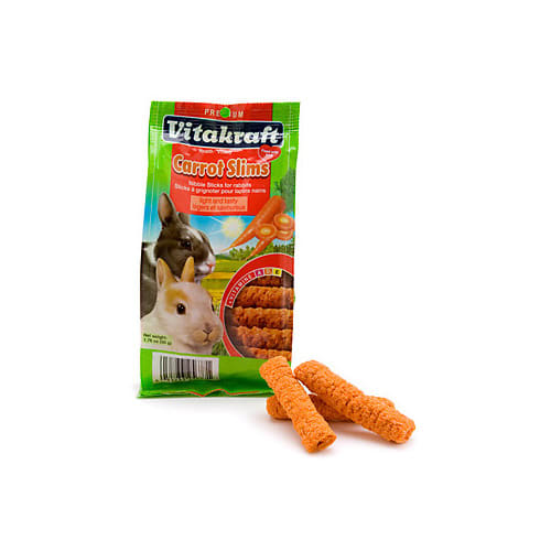 Vitakraft Carrot Slims Rabbit Treat  1.76 oz.