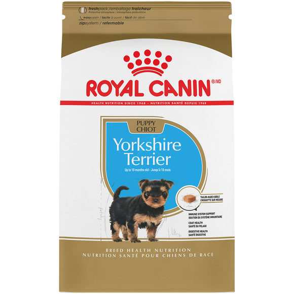 Royal Canin Breed Health Nutrition Yorkshire Terrier Puppy Dry Dog Food, 2.5 lb (B003L72D86)