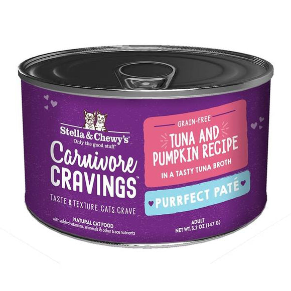 Stella & Chewy's 5.2 oz Carnivore Cravings Purrfect Tuna & Pumpkin Pate