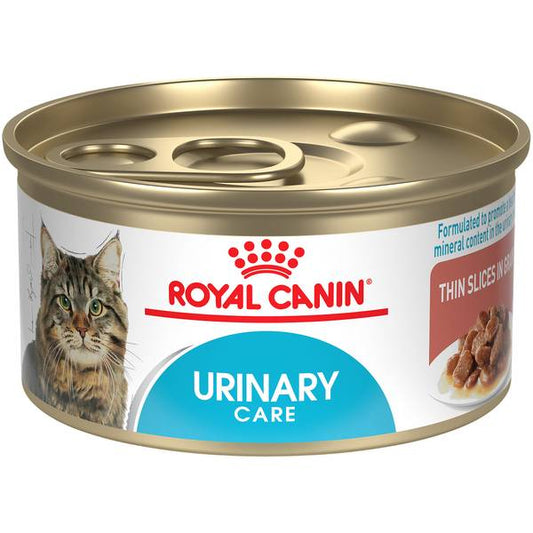 Royal Canin 3 oz Feline Care Nutrition Urinary Care Thin Slices in Gravy Canned Cat Food