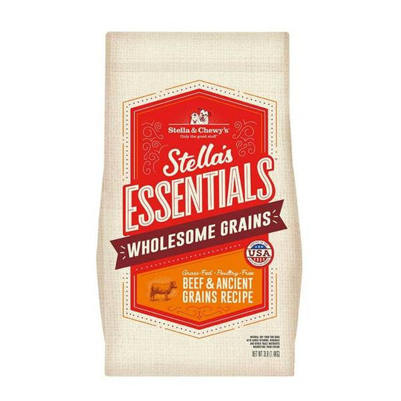 Stella & Chewy's 25 lb Essentials Grass-Fed Beef & Ancient Grain Dry Dog Food