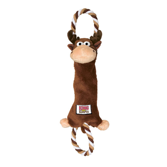 KONG Tugger Knots Moose Dog Toy  Medium/Large