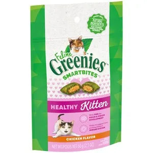 Greenies Smartbites Healthy Kitten 16oz Chicken Flavor