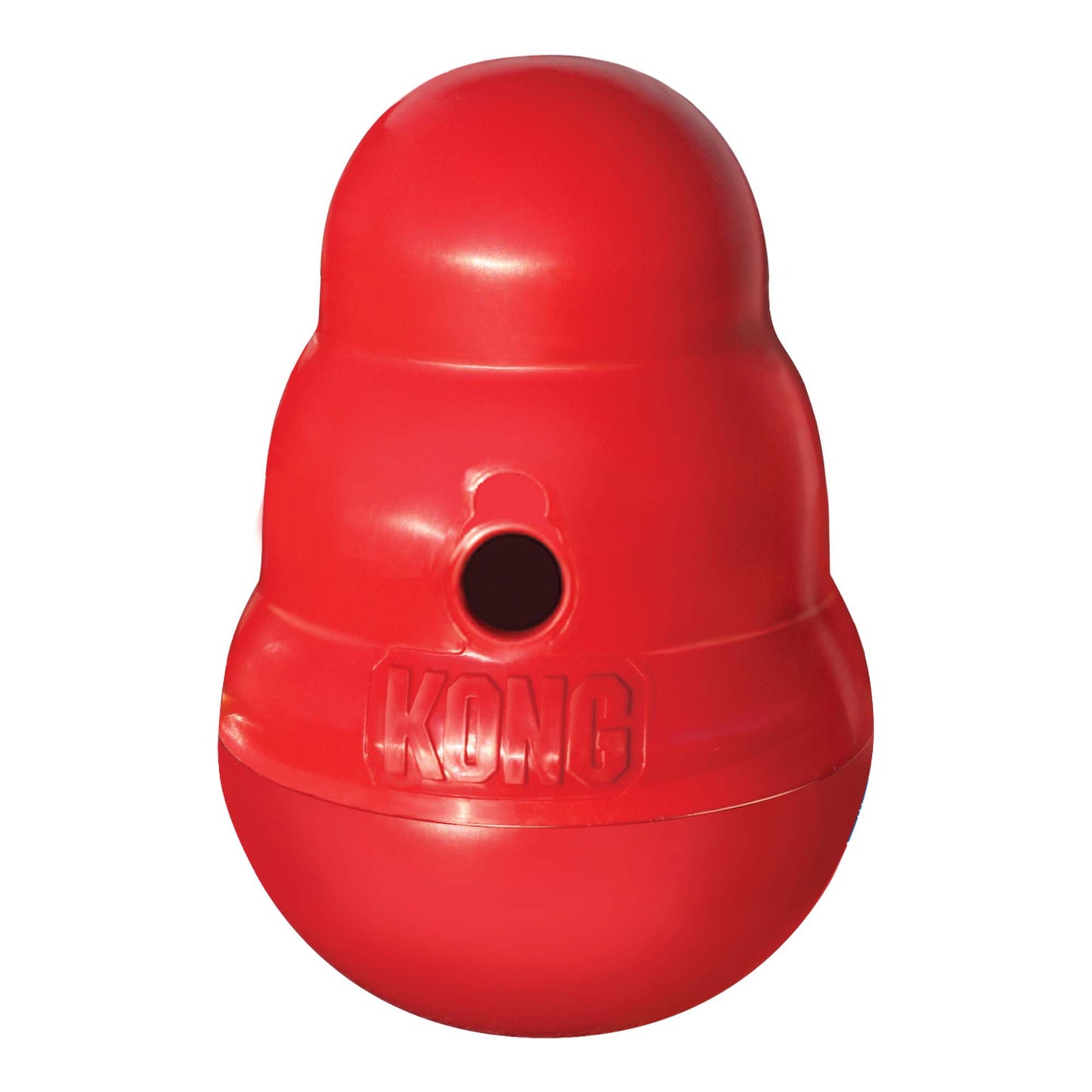 KONG Wobbler Treat Dispenser Dog Toy  Large  Red