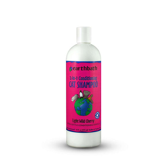 Earthbath All Natural Cat Shampoo And Conditioner In 1  16 Ounce