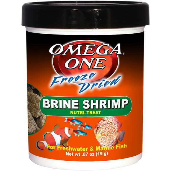 Omega One Freeze-Dried Brine Shrimp Nutri-Treat - 0.67 oz
