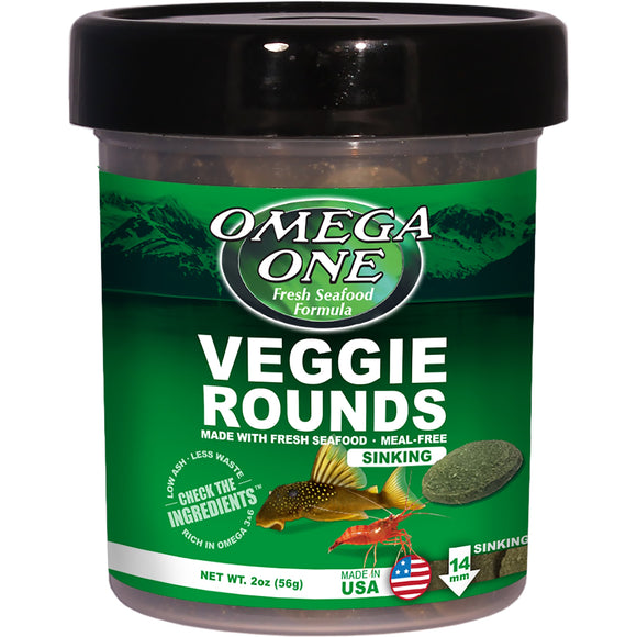 Omega One Veggie Rounds - 4.2 oz