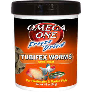 OMEGA ONE Freeze Dried Tubifex Worms