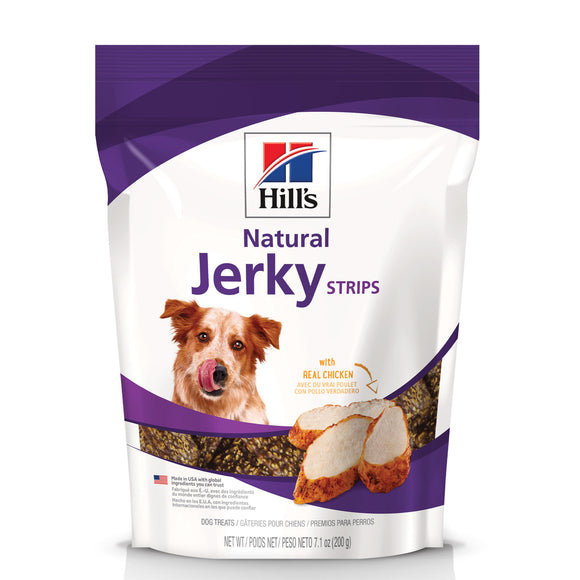 Hill's Natural Jerky Strips with Real Chicken Dog Treats, 7.1 oz bag (Previously known as Hill's Science Diet Dog treats)