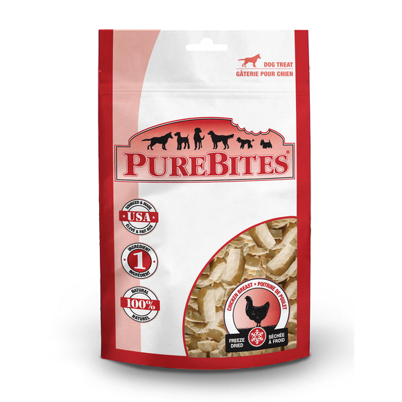 PureBites Freeze Dried Treats for Dogs Chicken 1.4oz