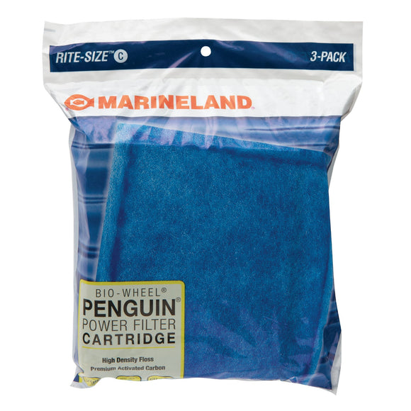 Marineland Penguin Bio-Wheel Power Filter Cartridges Size C 3pk