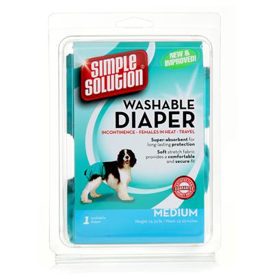 Simple Solution Washable Female Dog Diaper Small