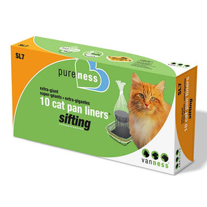 Pureness Sifting Cat Litter Box Liners  Extra-Giant