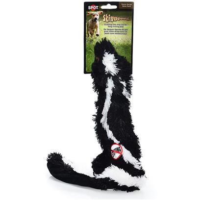SPOT Skinneeez Stuffing Free Plush Skunk Dog Toy  23