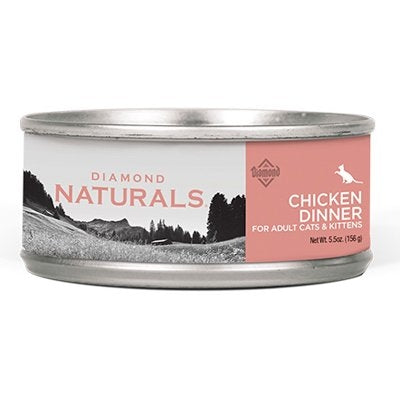 Diamond Nat Chicken Can Cat Food 5.5oz