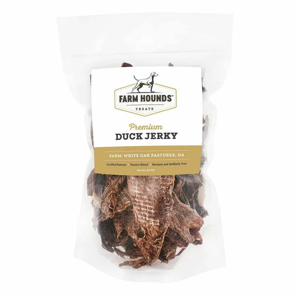 Farm Hounds Duck Jerky Dog Treats 3.5oz