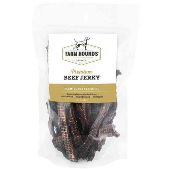 Farm Hounds Beef Jerky Dog Treats 3.5oz