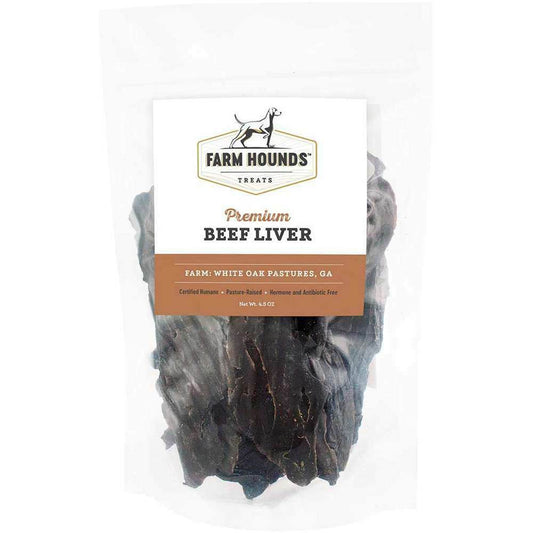 Farm Hounds Beef Liver Dog Treats 4.5oz