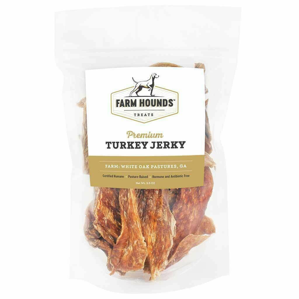Farm Hounds Turkey Jerky Dog Treats 3.5oz