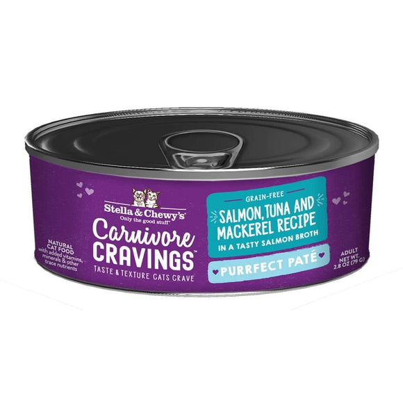 Stella and Chewy's Wet Cat food Salmon and Tuna  Pate 5.2oz