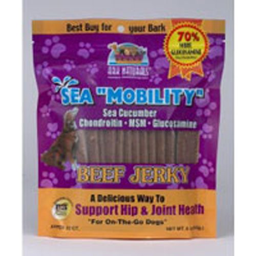 Ark Naturals Sea Mobility Joint Rescue Beef Jerky for Dogs  9 oz