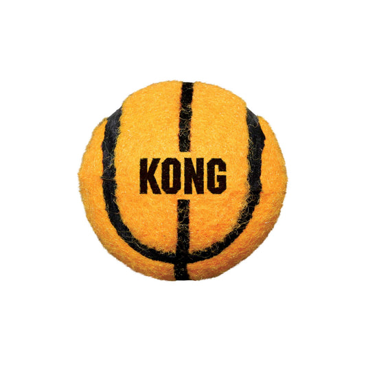 KONG Sports Bouncing Ball Dog Toy  Medium  3 Pack  Assorted