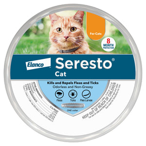 Seresto for Cats 8-Month Flea and Tick Prevention Collar