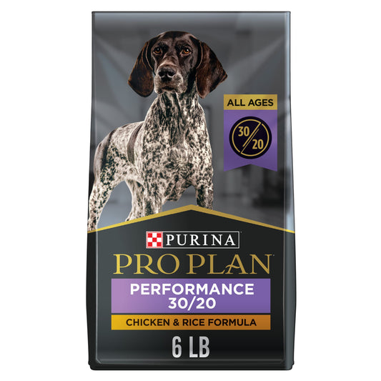 Purina Pro Plan High Protein Dry Dog Food, SPORT Performance 30/20 Formula, 6 lb. Bag