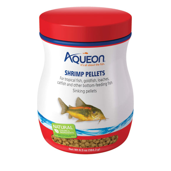 Aqueon Bottom Feeder Fish Shrimp Pellets 6.5 Ounces