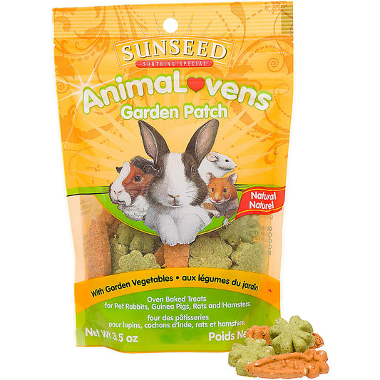 Sunseed AnimaLovens Garden Patch Dry Small Animal Treat  3.5 Oz
