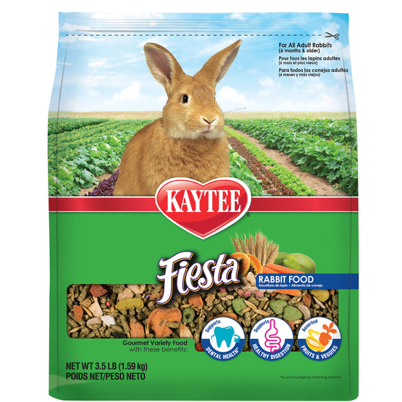Kaytee® Fiesta® Gourmet Variety Diet Rabbit Food 3.5 Lbs