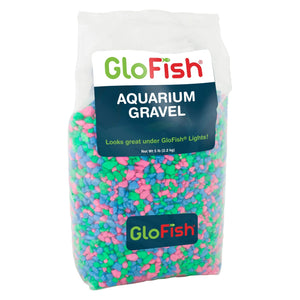 GloFish Aquarium Gravel 5 Pounds, Pink/Green/Blue Mix, Complements GloFish Tanks