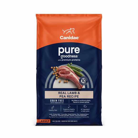 Canidae Pure Elements Grain-Free Lamb Adult Dry Dog Food, 12 lb