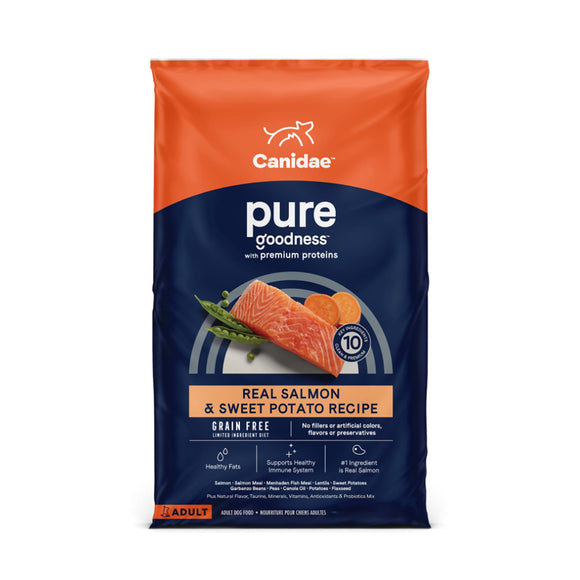Canidae Pure Sea Grain-Free Fresh Salmon Adult Dry Dog Food, 12 lb