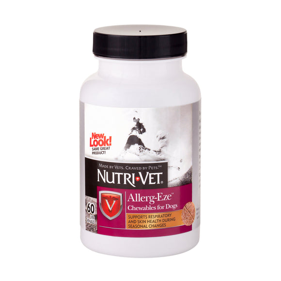Nutri-Vet Allerg-Eze Health Dog Supplements 60ct
