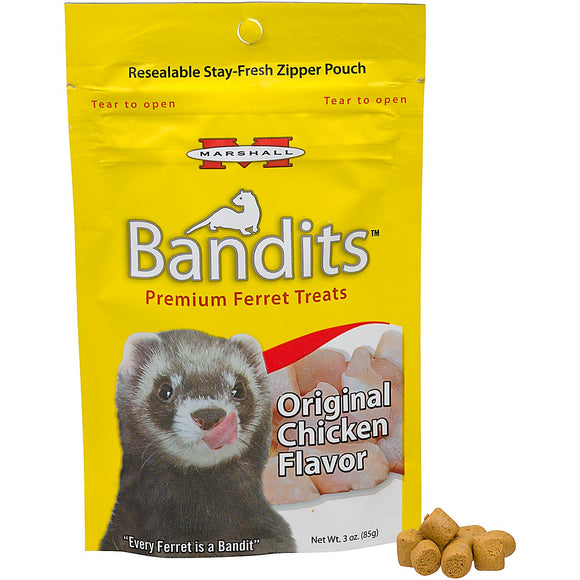 Marshall Bandits Premium Ferret Treats - Chicken Flavor