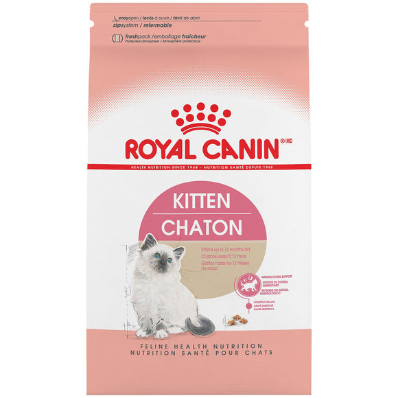Royal Canin Kitten Dry Cat Food, 3 lb