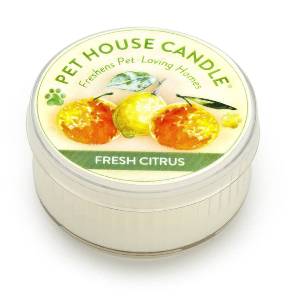 Pet House Candle Mini Fresh Citrus