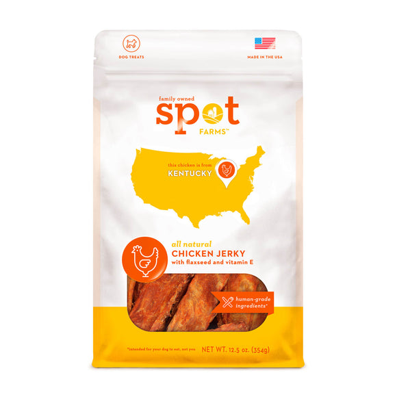 Spot Farms Origingal Chicken Jerky Dry Dog Treats 12.5oz