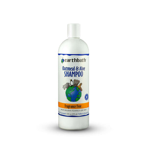 Earthbath® Fragrance Free Oatmeal & Aloe Shampoo for Cat & Dog 16 Oz
