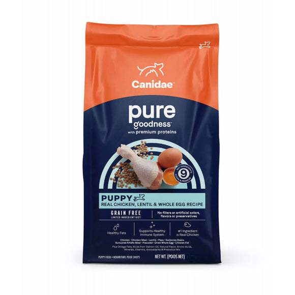 Canidae Pure Foundations Grain-Free Fresh Chicken Puppy Dry Dog Food, 4 lb