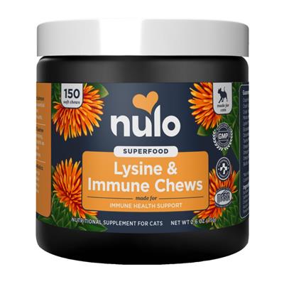 Nulo Cat Supplement Soft Chew Lysine & Immune 2.6oz
