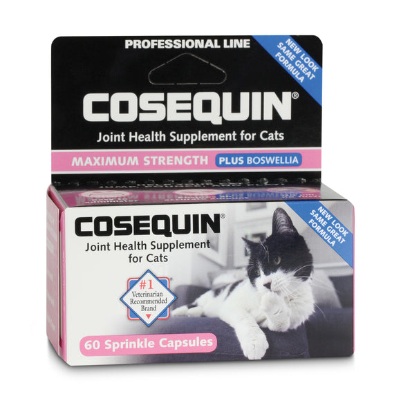 Cosequin Joint Health Plus Boswellia Cat Supplement 60ct