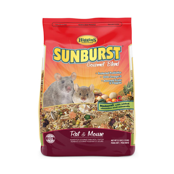 Higgins Sunburst Rat & Mouse Small Animal Food  2.5 Lb