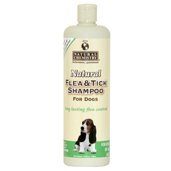 Natural Chemistry Natural Flea and Tick Shampoo for Dogs 16.9oz