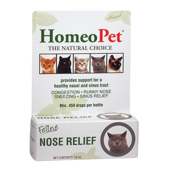 Homeopet Feline Nose Relief 15ml
