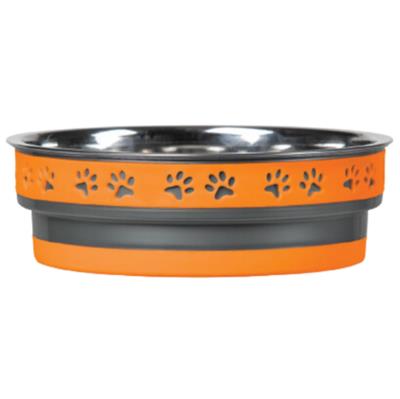 Loving Pets Corsa Pet Bowl Inferno Orange Small