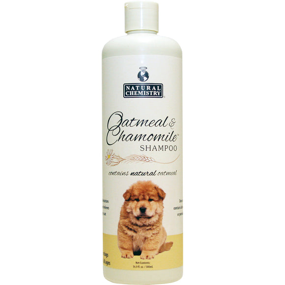 Natural Chemistry Oatmeal and Chamomile Shampoo for Dogs 16.9oz