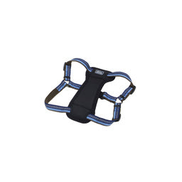 Coastal K9 Explorer® Reflective Adjustable Padded Dog Harness, Sapphire, Small - 5/8" x 16"-24"